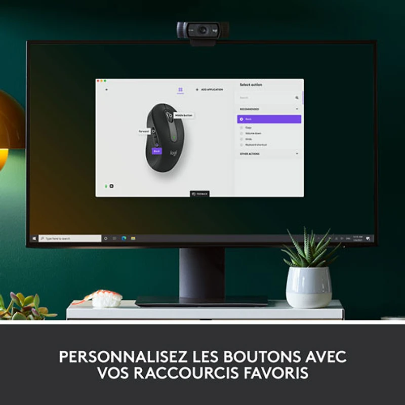 Logitech Signature M650 Wireless Optical Mouse - Graphite
