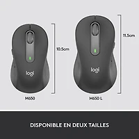 Logitech Signature M650 Wireless Optical Mouse - Graphite