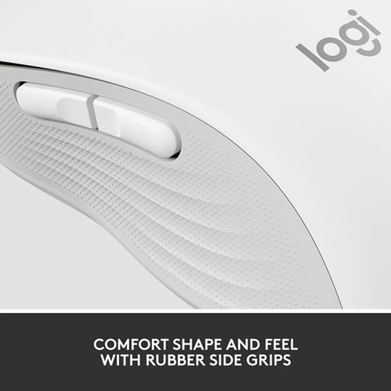 Souris optique sans fil Signature M650 de Logitech - Blanc cassé