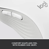 Souris optique sans fil Signature M650 de Logitech - Blanc cassé