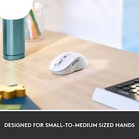 Souris optique sans fil Signature M650 de Logitech - Blanc cassé