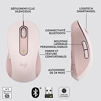 Logitech Signature M650 Wireless Optical Mouse - Rose