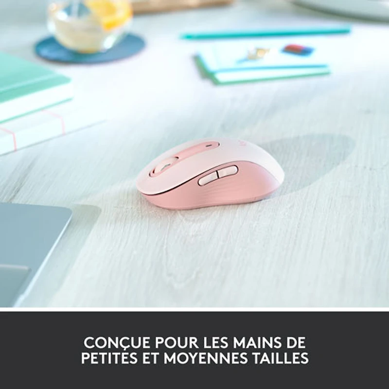 Logitech Signature M650 Wireless Optical Mouse - Rose