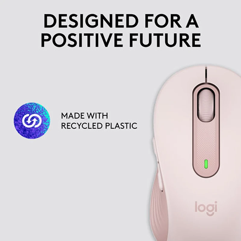 Logitech Signature M650 Wireless Optical Mouse - Rose