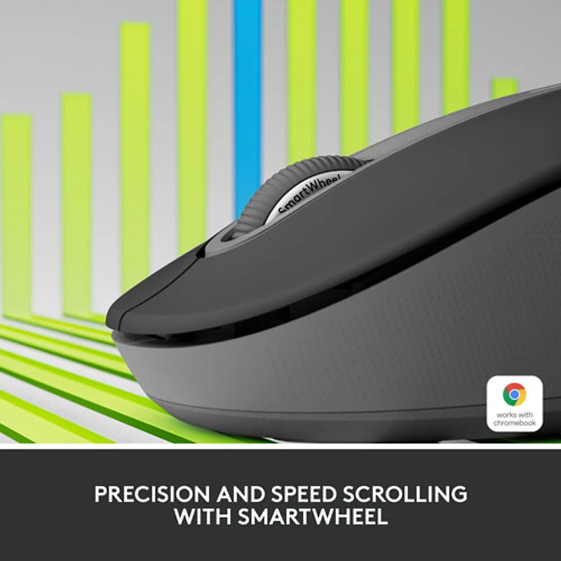 Logitech Signature M650 L (Large) Wireless Optical Mouse - Graphite