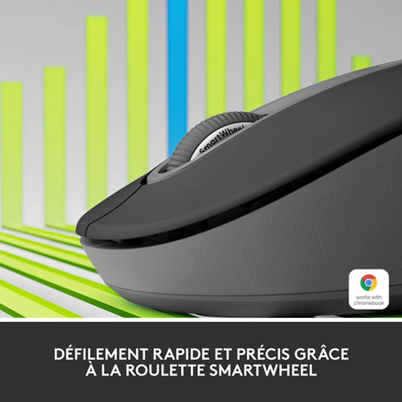 Logitech Signature M650 L (Large) Wireless Optical Mouse - Graphite