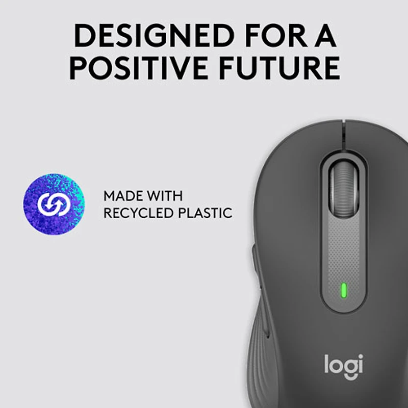 Logitech Signature M650 L (Large) Wireless Optical Mouse - Graphite