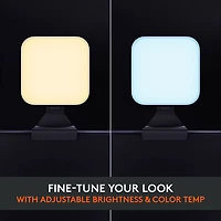 Logitech Litra Glow Premium LED Streaming Light with TrueSoft - Black