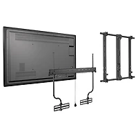Support universel pour barre de son de Sanus - Noir