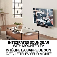 Support universel pour barre de son de Sanus - Noir