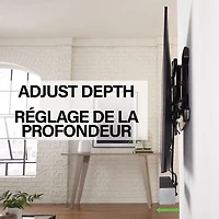 Support universel pour barre de son de Sanus - Noir