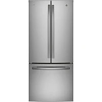 GE 30" 21 Cu. Ft. French Door Refrigerator with Water Dispenser (PNE21NYRKFS) - Stainless Steel