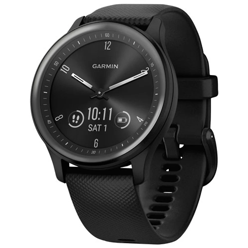 Montre intelligente active Bluetooth de 40 mm vivomove Sport de Garmin - Noir