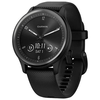 Montre intelligente active Bluetooth de 40 mm vivomove Sport de Garmin - Noir