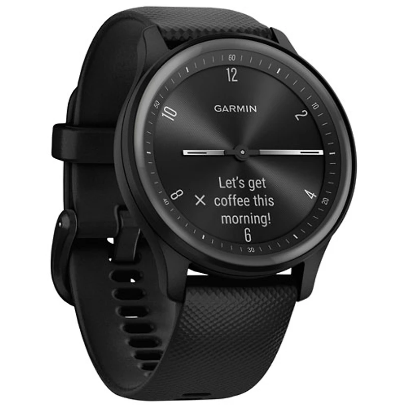 Montre intelligente active Bluetooth de 40 mm vivomove Sport de Garmin - Noir