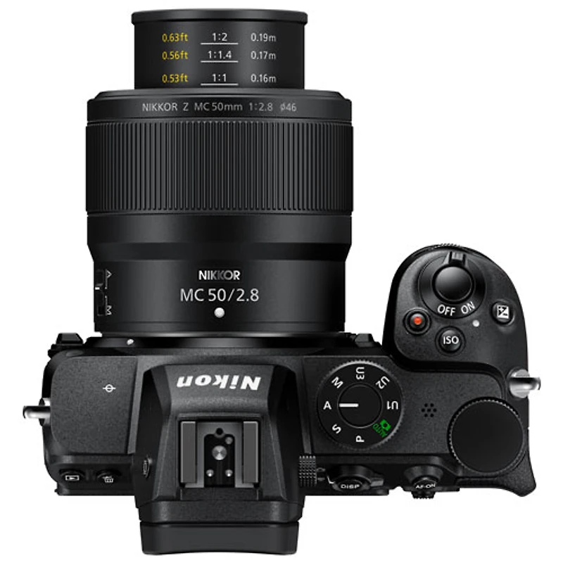 Objectif 50 mm f/2,8 S NIKKOR Z MC de Nikon - Noir