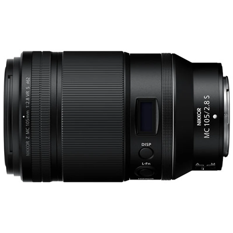 Objectif 105mm f/2,8 S NIKKOR Z MC de Nikon - Noir