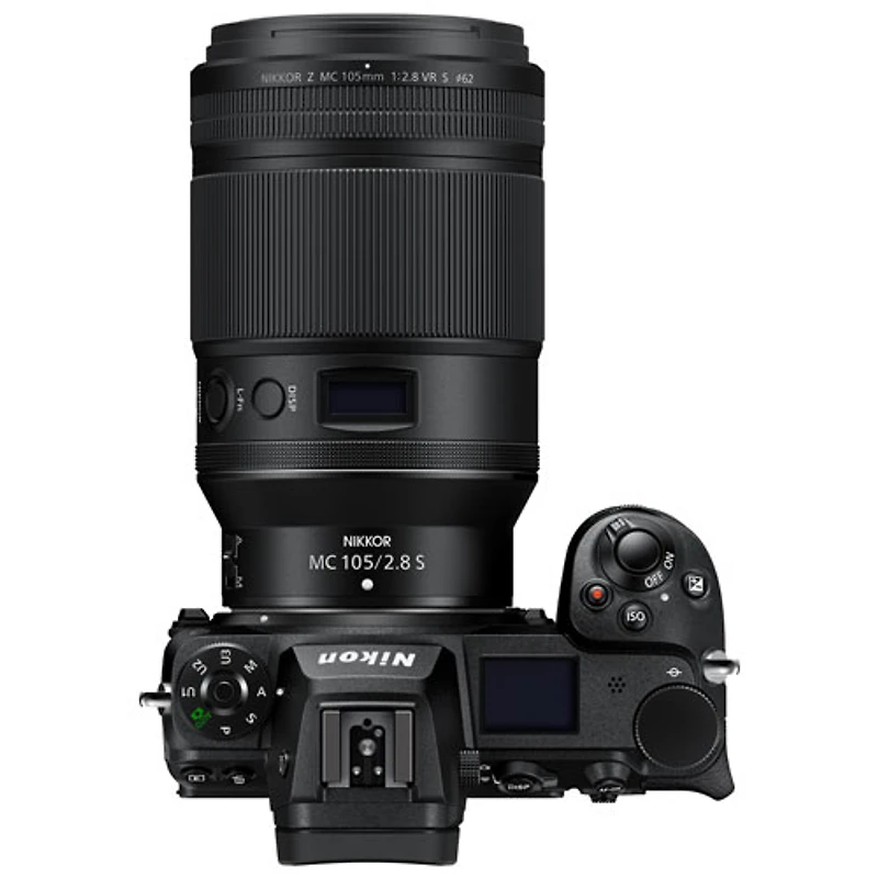 Objectif 105mm f/2,8 S NIKKOR Z MC de Nikon - Noir