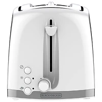 Grille-pain Honeycomb de Black & Decker - 2 fentes - Blanc