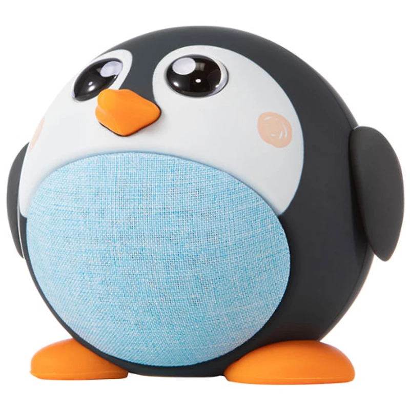Haut-parleur sans fil Bluetooth pour enfants de Planet Buddies - Noir/Pingouin