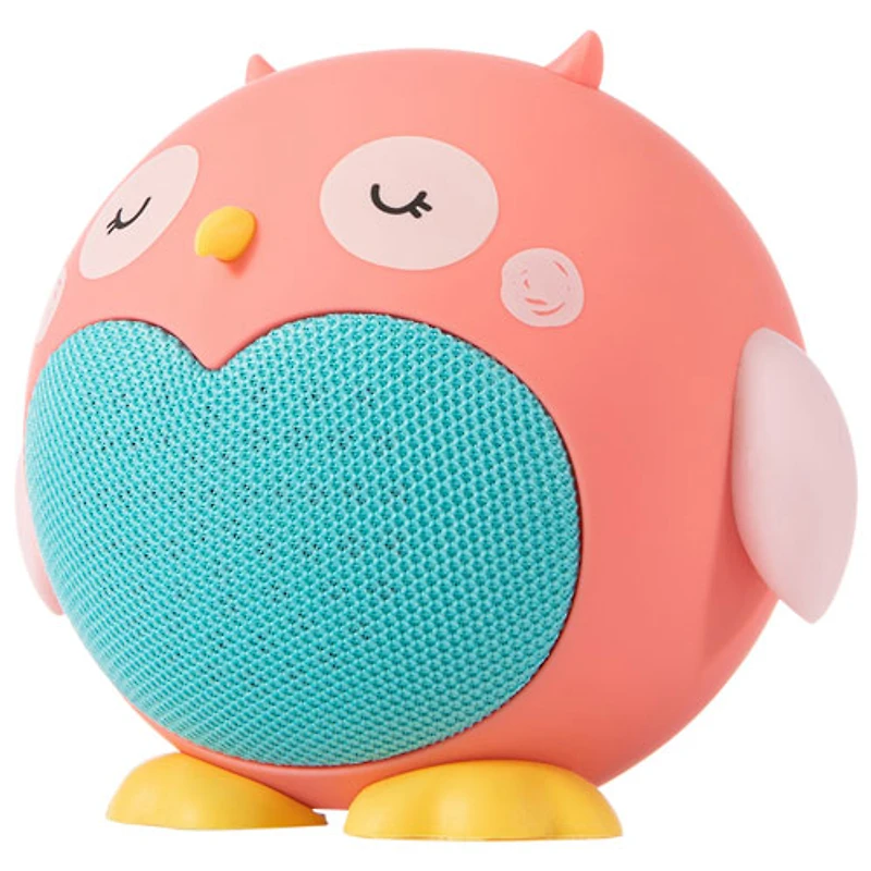 Planet Buddies Bluetooth Wireless Kids Speaker - Pink/Owl