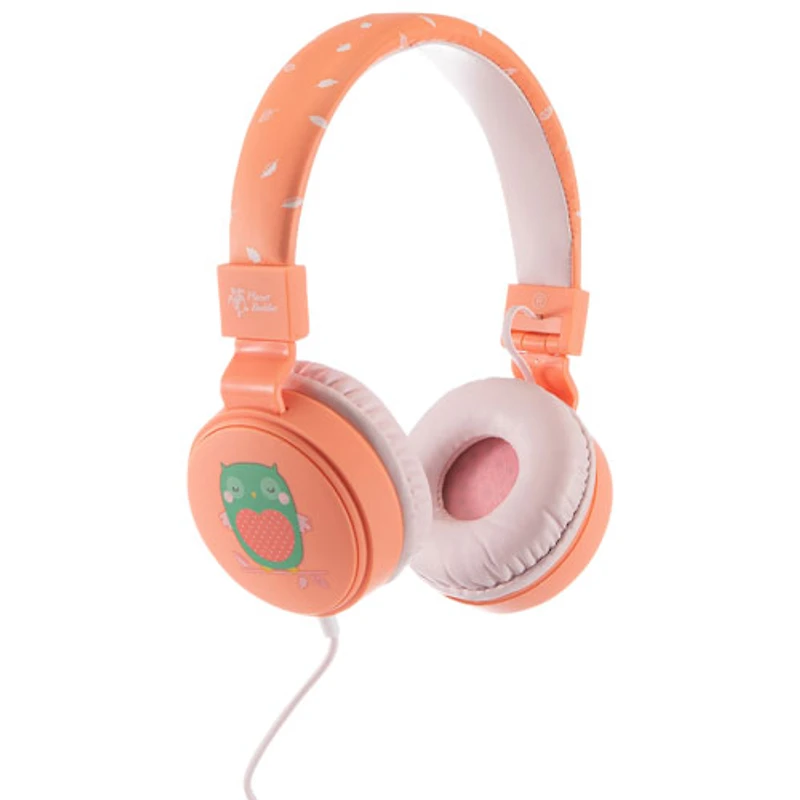 Planet Buddies On-Ear Kids Headphones - Pink/Owl