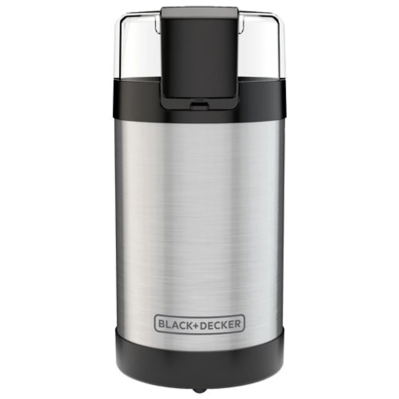 Moulin à café à lame électrique de Black & Decker - Acier inoxydable