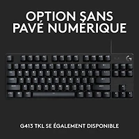 Logitech G413 SE Backlit Mechanical Gaming Keyboard