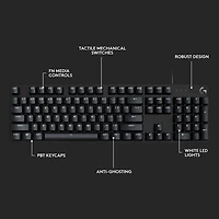 Logitech G413 SE Backlit Mechanical Gaming Keyboard