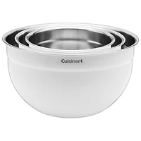 Cuisinart 3-Piece Mixing Bowl Set - Silver