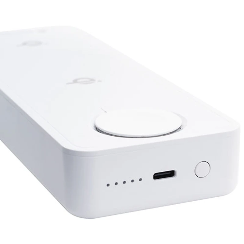 Einova 3-in-1 Portable Wireless Charger for iPhone - White