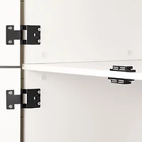 South Shore Farnel Contemporary 4-Door Storage Cabinet - Pure White