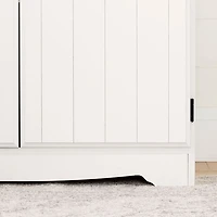 South Shore Farnel Contemporary 4-Door Storage Cabinet - Pure White