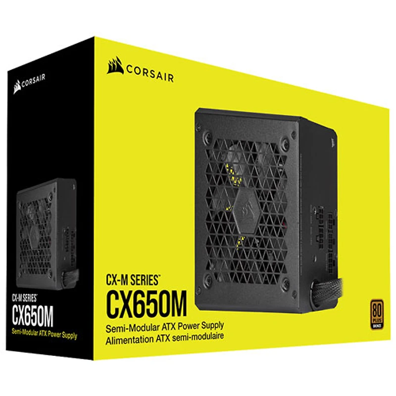 Corsair CX-M 650-Watt ATX Semi-Modular Power Supply