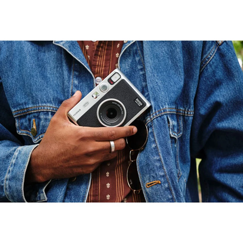 Fujifilm Instax mini Evo Instant Camera - Black