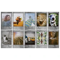 Film instantané Instax Mini de Fujifilm - Gris pierre