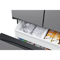 Réfrigérateur à trois portes de 30,1 pi³ et de 36 po BESPOKE de Samsung (RF30BB6200QLAA) - Acier inoxydable