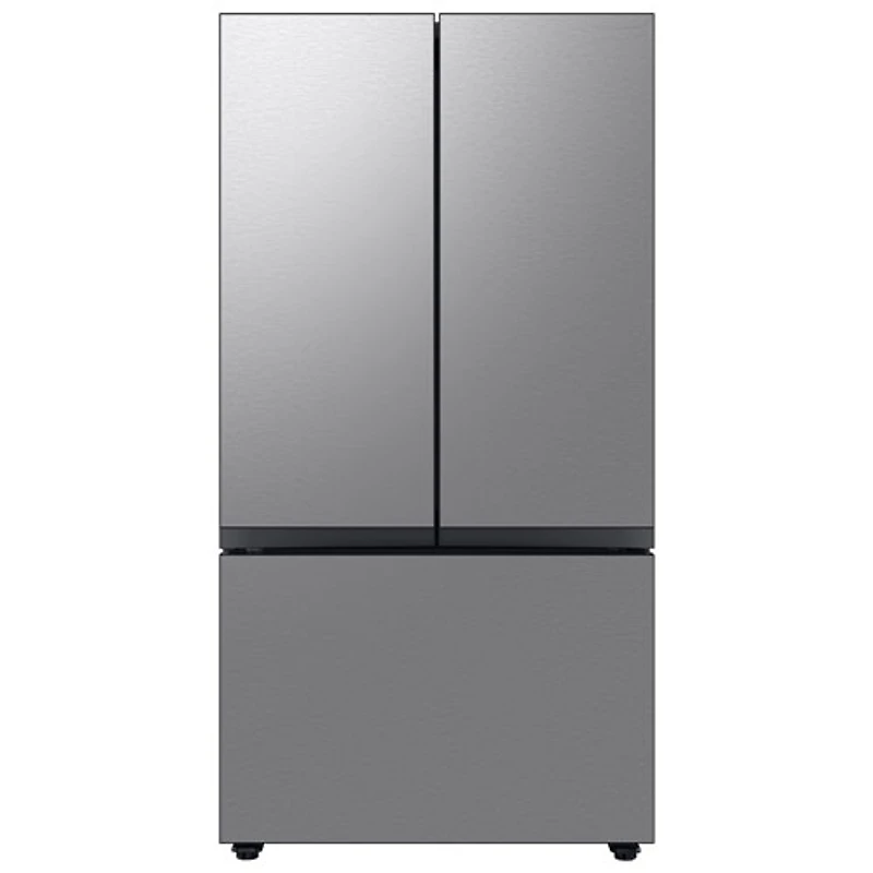 Réfrigérateur à 3 portes à profondeur de comptoir 23,9 pi³ 36 po BESPOKE de Samsung (RF24BB6200QLAA) - Acier inoxydable