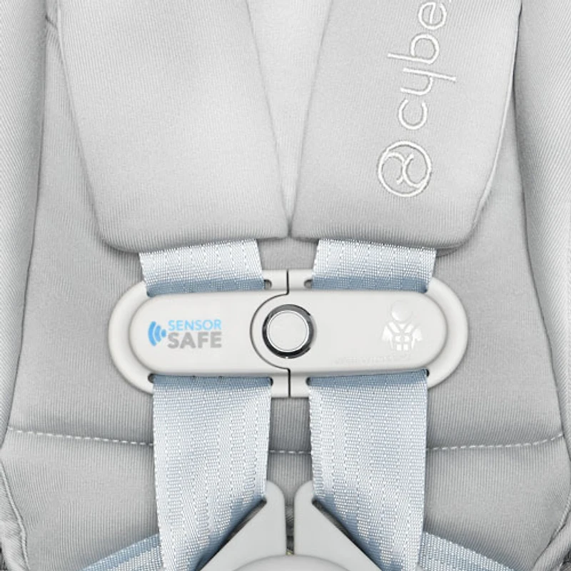 Siège d'auto pour bébé SensorSafe Aton 2 3.0 de Cybex - Gris