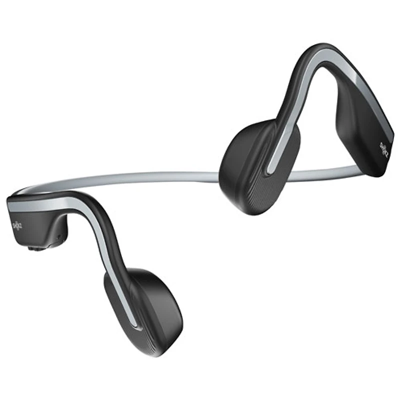 Shokz OpenMove Bone Conduction Open-Ear Bluetooth Headphones - Grey