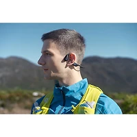 Shokz OpenRun Pro Bone Conduction Open-Ear Bluetooth Headphones - Black