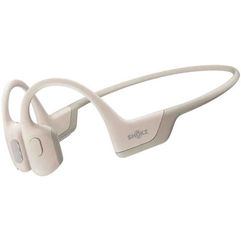 Écouteurs Bluetooth oreilles libres à conduction osseuse OpenRun Pro de Shokz - Beige