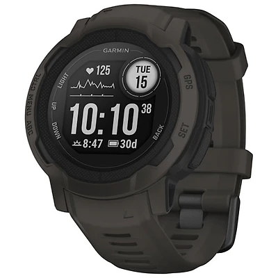 Montre intelligente multisport Bluetooth de 45 mm Instinct 2 de Garmin - Graphite