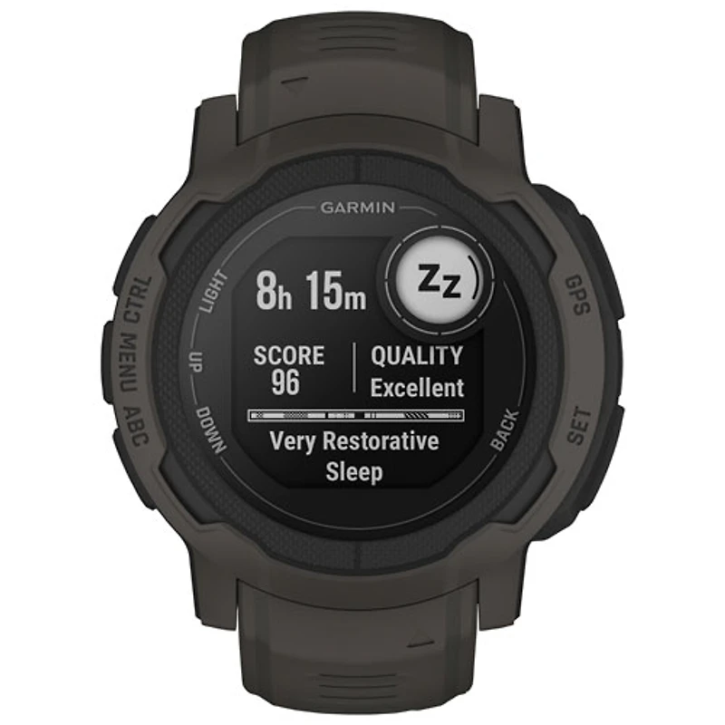 Montre intelligente multisport Bluetooth de 45 mm Instinct 2 de Garmin - Graphite