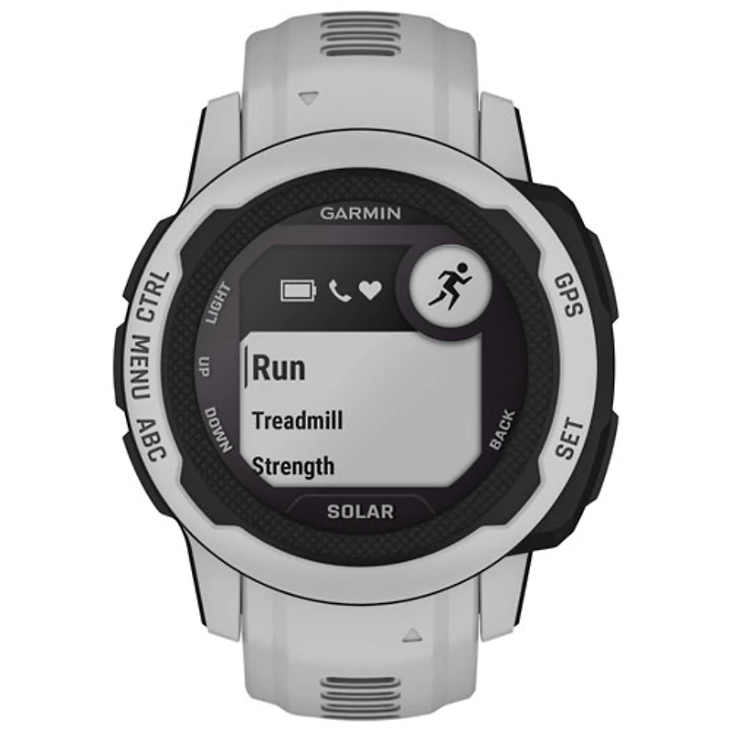 Garmin Instinct 2S Solar 40mm Bluetooth Mutlisport Smartwatch - Mist Gray