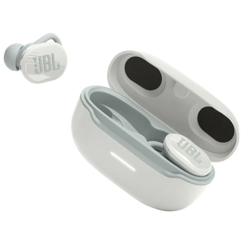 JBL Endurance Race In-Ear Sound Isolating True Wireless Earbuds - White