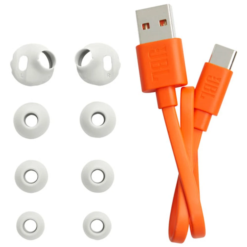 JBL Endurance Race In-Ear Sound Isolating True Wireless Earbuds - White