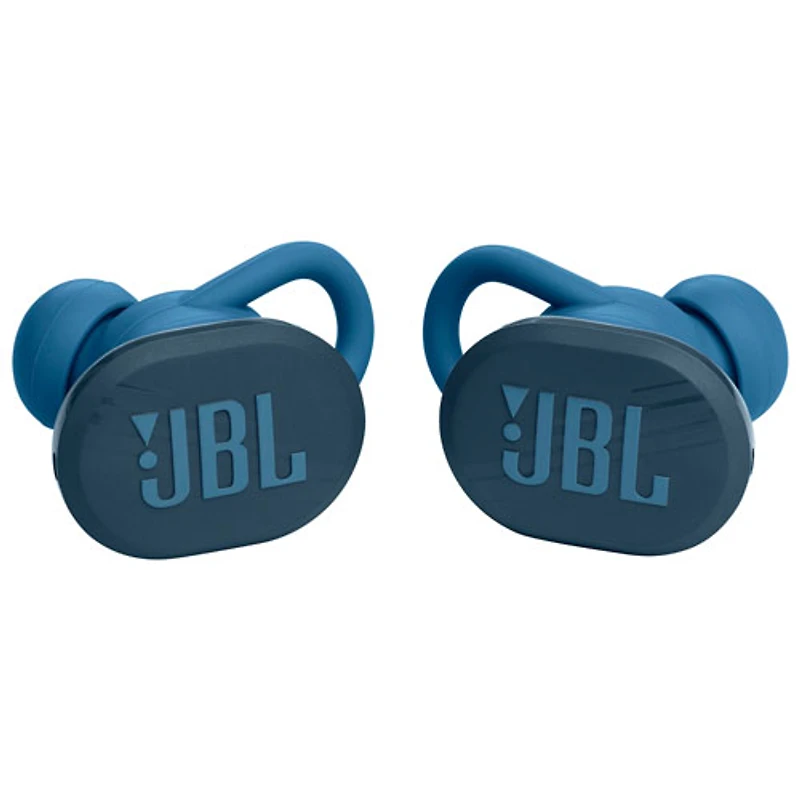 Écouteurs boutons 100 % sans fil à isolation sonore Endurance Race de JBL - Bleu