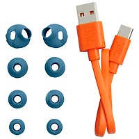 Écouteurs boutons 100 % sans fil à isolation sonore Endurance Race de JBL - Bleu