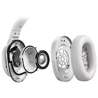 Casque d'écoute Bluetooth à suppression du bruit Enduro ANC de Cleer Audio - Gris pâle